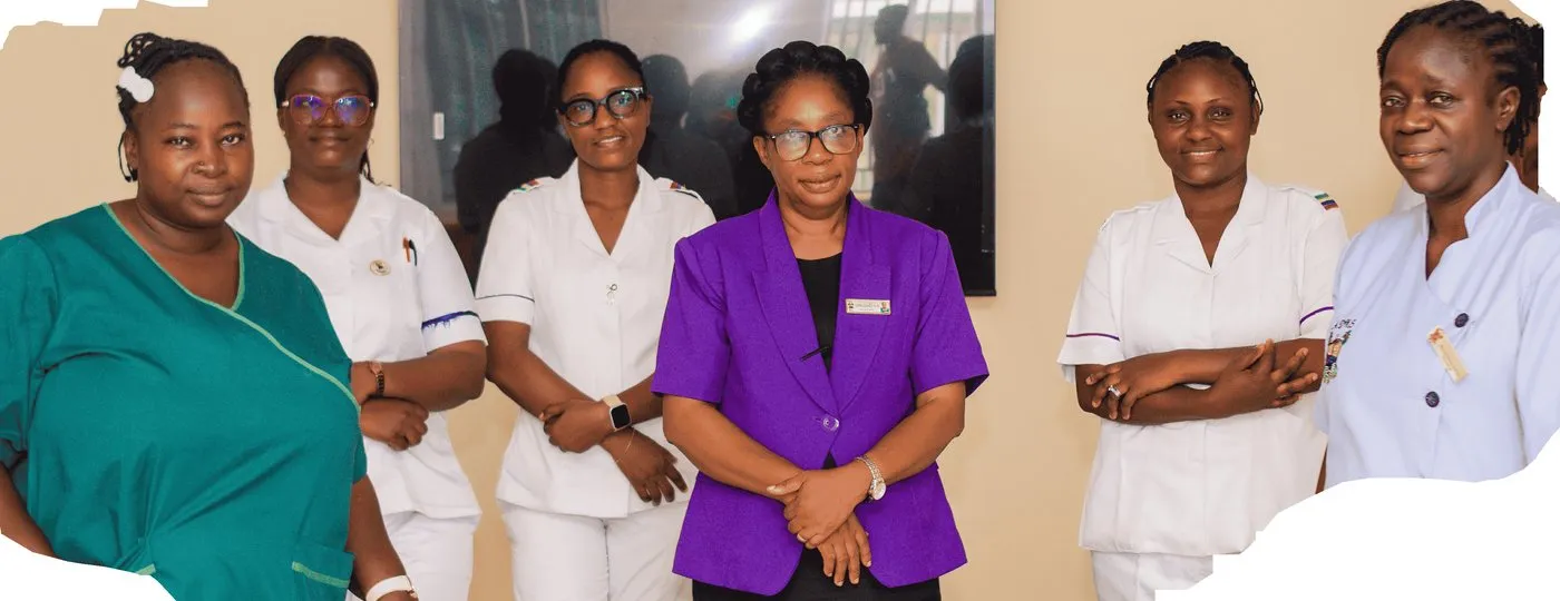 The care team at General Hospital Imota